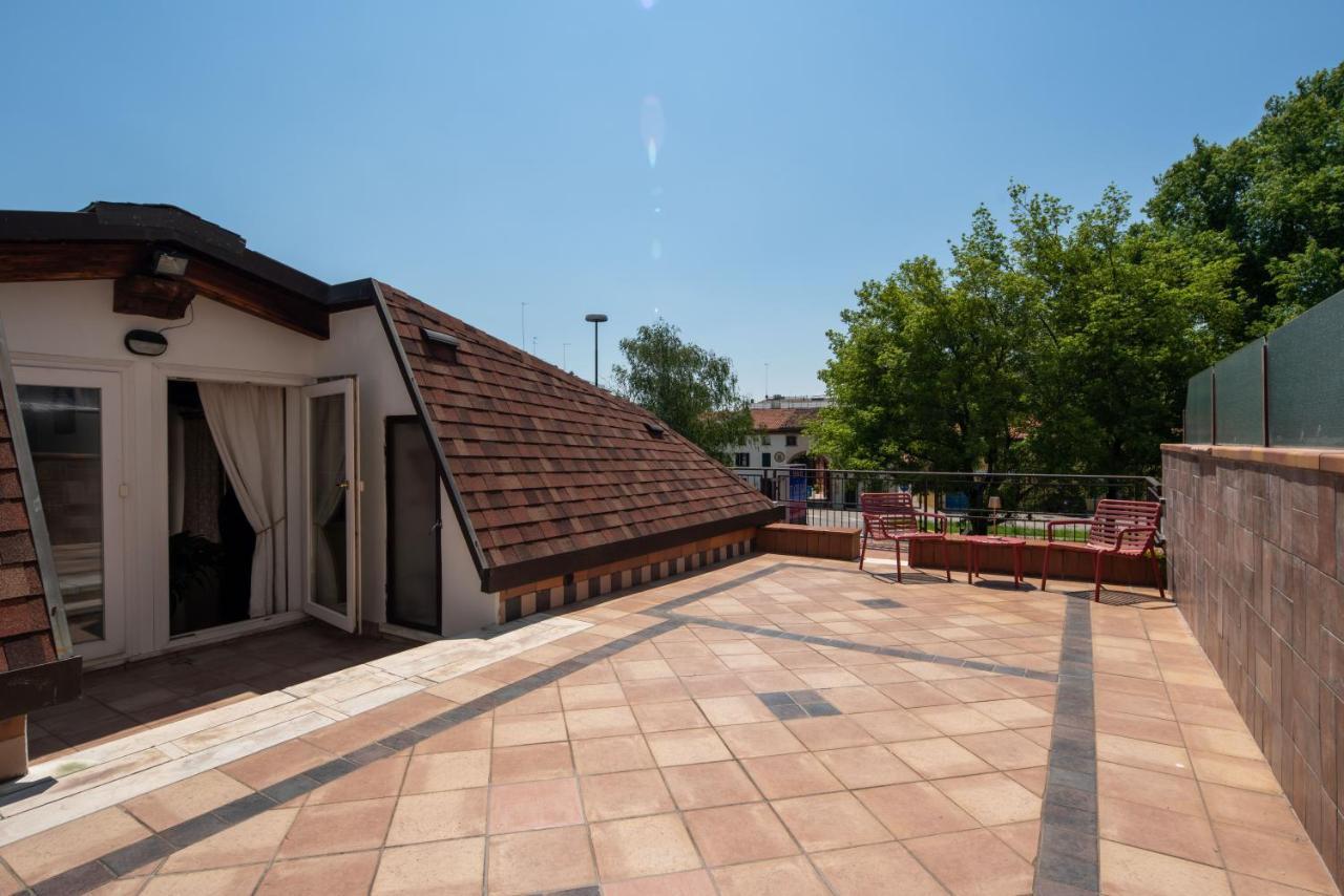 7° Cielo Apartment - Venezia - Mestre With Terrace Dış mekan fotoğraf