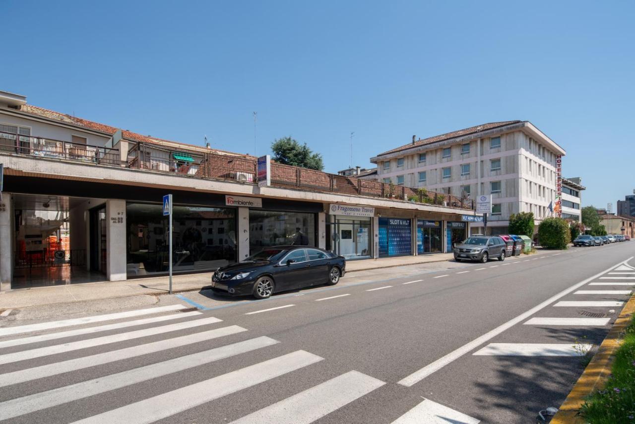 7° Cielo Apartment - Venezia - Mestre With Terrace Dış mekan fotoğraf