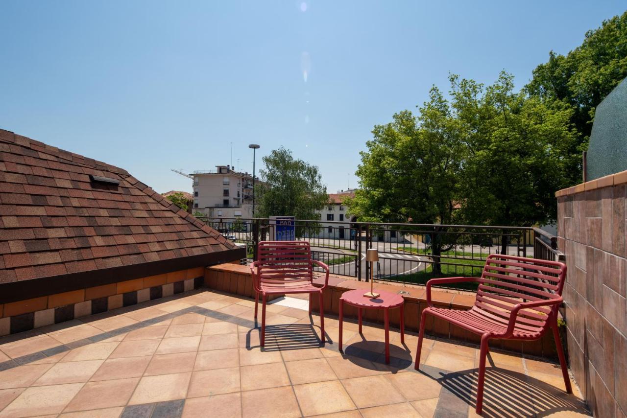 7° Cielo Apartment - Venezia - Mestre With Terrace Dış mekan fotoğraf